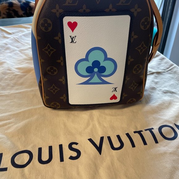 LOUIS VUITTON GAME ON MONOGRAM KEEPALL 45 TRAVEL DUFFLE BAG - Picture 3 of 7